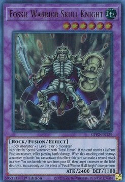 Guerriero Fossile Teschio Cavaliere - Fantasmi dal Passato: La Seconda Apparizione (Ultra Rare) [GFP2-129]