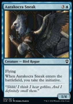 Aarakocra Furtivo - Leggende di Commander: Battaglia per Baldur’s Gate (Common) [CLB-54]