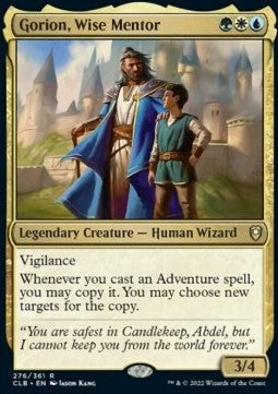 Gorion, Saggio Mentore - Leggende di Commander: Battaglia per Baldur’s Gate (Rare) [CLB-276]