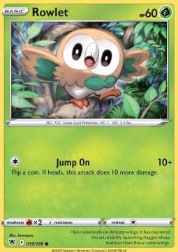 Rowlet - Lucentezza Siderale (Common) [ASR-019]