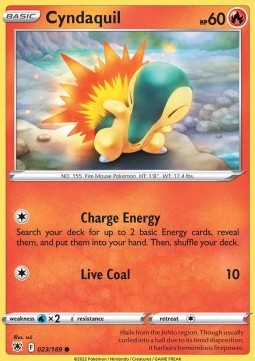 Cyndaquil - Lucentezza Siderale (Common) [ASR-023]