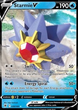 Starmie V - Lucentezza Siderale (Ultra Rare) [ASR-030]