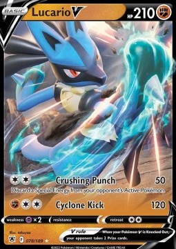 Lucario V - Lucentezza Siderale (Ultra Rare) [ASR-078]