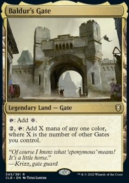 Porta di Baldur - Leggende di Commander: Battaglia per Baldur’s Gate (Rare) [CLB-345]