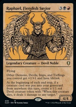 Raphael, Salvatore Diabolico - Leggende di Commander: Battaglia per Baldur’s Gate: Extras (Rare) [XCLB-438]