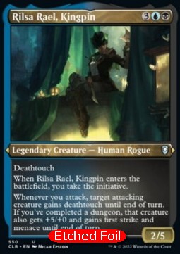 Rilsa Rael, Signora del Crimine - Leggende di Commander: Battaglia per Baldur’s Gate: Extras (Uncommon) [XCLB-550]