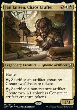 Jan Jansen, Artigiano del Caos - Leggende di Commander: Battaglia per Baldur’s Gate (Rare) [CLB-277]
