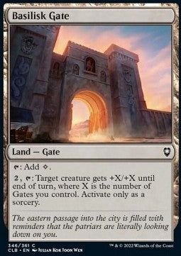 Porta del Basilisco - Leggende di Commander: Battaglia per Baldur’s Gate (Common) [CLB-346]