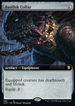 Collare del Basilisco - Leggende di Commander: Battaglia per Baldur’s Gate: Extras (Rare) [XCLB-595]