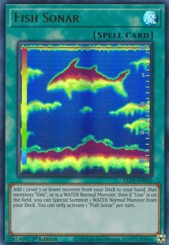 Sonar Pesce - Duellanti Leggendari: Duelli delle Profondità (Ultra Rare) [LED9-020]