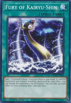 Furia di Kairyu-Shin - Duellanti Leggendari: Duelli delle Profondità (Common) [LED9-028]