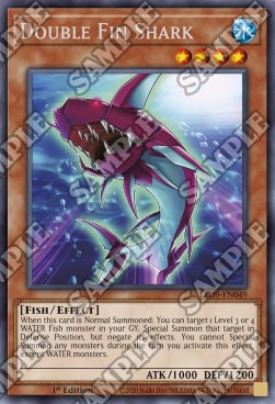 Double Fin Shark - Duellanti Leggendari: Duelli delle Profondità (Rare) [LED9-049]