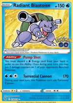 Blastoise Lucente - Pokémon GO (Ultra Rare) [PGO-018]