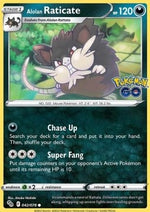 Raticate di Alola - Pokémon GO (Common) [PGO-042]