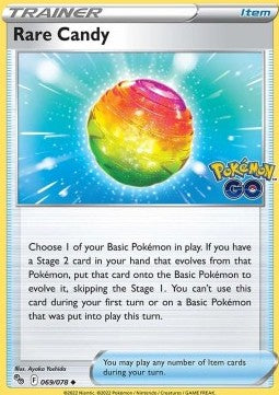 Caramella Rara - Pokémon GO (Uncommon) [PGO-069]