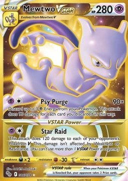 Mewtwo V ASTRO - Pokémon GO (Secret Rare) [PGO-086]
