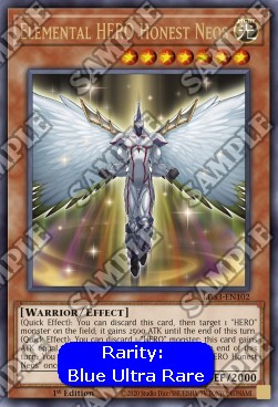 Neos l'Onesto EROE Elementale - Duellanti Leggendari: Stagione 3 (Ultra Rare) [LDS3-102]