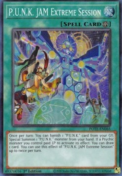 P.U.N.K. JAM Sessione Estrema - Potere degli Elementi (Super Rare) [POTE-065]