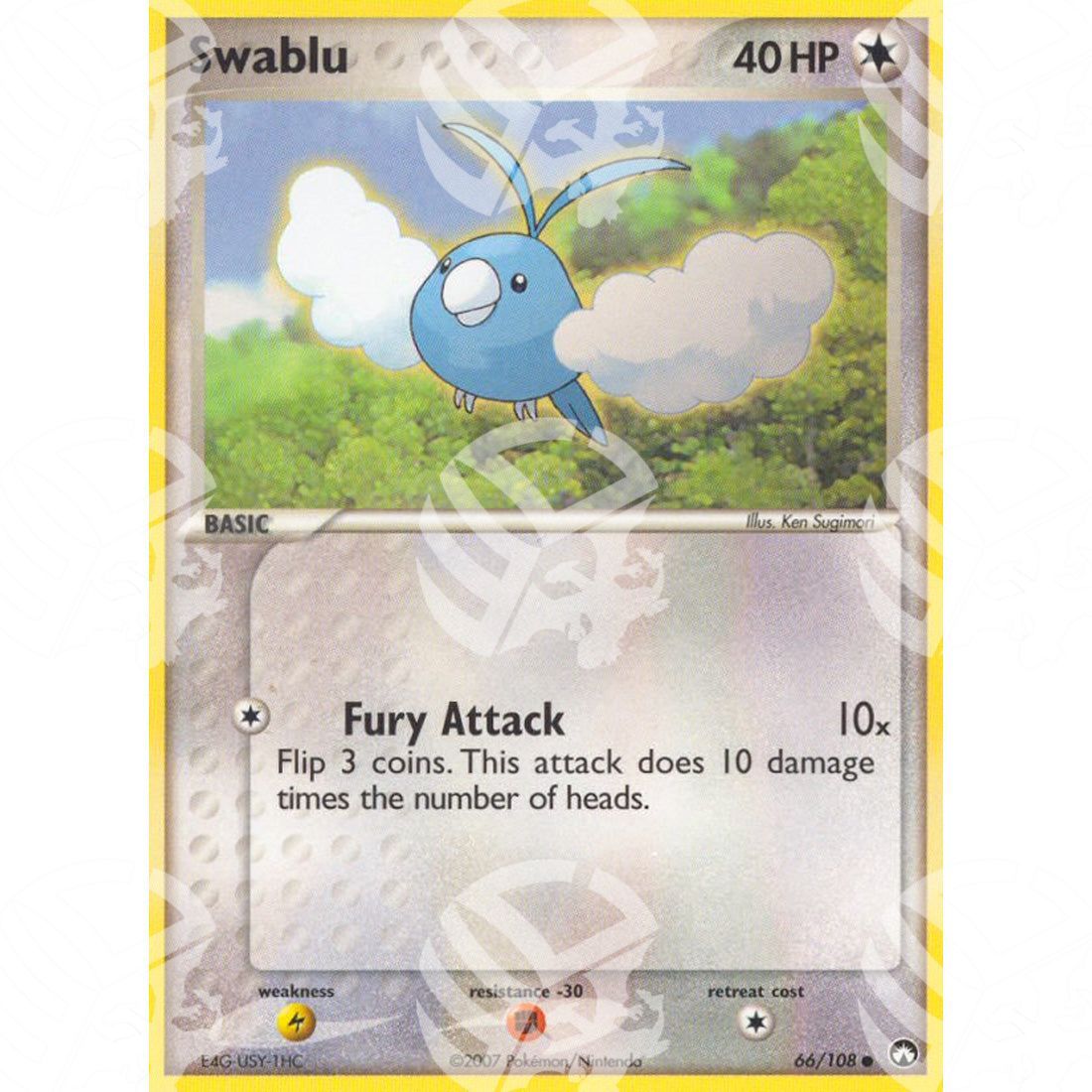 EX Power Keepers - Swablu - 66/108 - Warcard - EX Power Keepers - Swablu - 66/108 i prezzi più bassi sul mercato, solo da www.warcardshop.com! Carte singole, box, buste e mazzi.