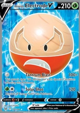 Electrode di Hisui V - Origine Perduta (Ultra Rare) [LOR-172]