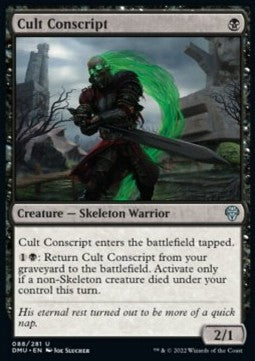 Recluta del Culto - Dominaria Unita (Uncommon) [DMU-88]