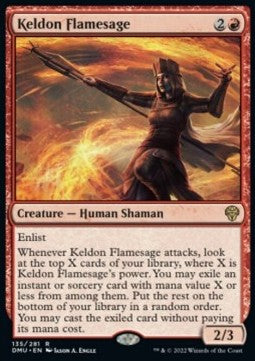 Saggia della Fiamma di Keld - Dominaria Unita (Rare) [DMU-135]