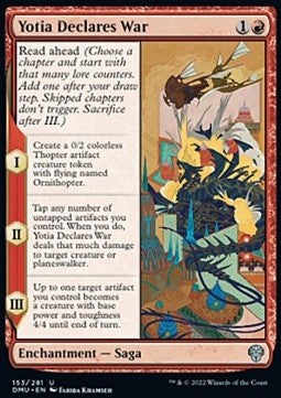 Yotia Dichiara Guerra - Dominaria Unita (Uncommon) [DMU-153]