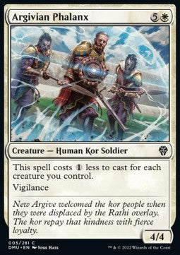 Falange di Argivia - Dominaria Unita (Common) [DMU-5]