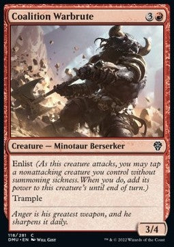 Bruto Bellicoso della Coalizione - Dominaria Unita (Common) [DMU-118]