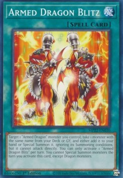 Blitz Drago Armato - Tin delle Divinità del Faraone 2022 (Common) [MP22-030]