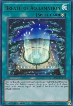 Respiro di Acclamazione - Tin delle Divinità del Faraone 2022 (Ultra Rare) [MP22-049]