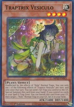Trappolatrice Vesciculo - Tin delle Divinità del Faraone 2022 (Super Rare) [MP22-063]