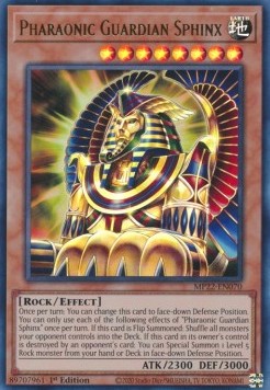 Sfinge Guardiana Faraonica - Tin delle Divinità del Faraone 2022 (Ultra Rare) [MP22-070]