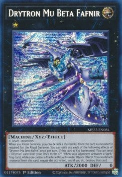 Drytron Mu Beta Fafnir - Tin delle Divinità del Faraone 2022 (Secret Rare) [MP22-084]