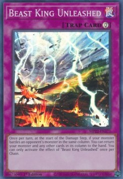 Re Bestia Scatenato - Tin delle Divinità del Faraone 2022 (Super Rare) [MP22-171]