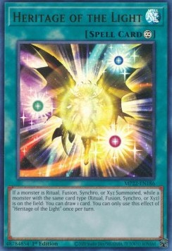Retaggio della Luce - Tin delle Divinità del Faraone 2022 (Ultra Rare) [MP22-186]