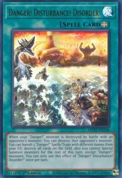 Pericolo! Perturbazione! Disordine! - Tin delle Divinità del Faraone 2022 (Ultra Rare) [MP22-248]