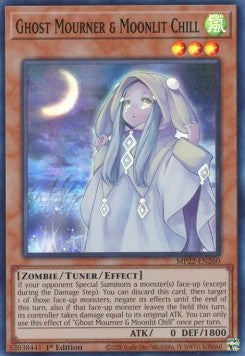 Fantasma in Lutto & Brivido Illuminato dalla Luna - Tin delle Divinità del Faraone 2022 (Super Rare) [MP22-260]