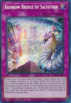 Ponte Arcobaleno della Salvezza - Tin delle Divinità del Faraone 2022 (Secret Rare) [MP22-270]