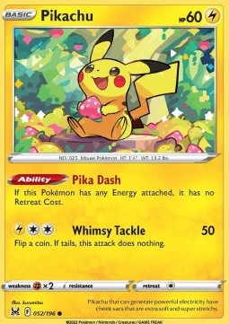 Pikachu - Origine Perduta (Common) [LOR-052]