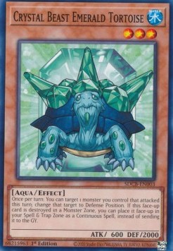 Bestia Cristallo Tartaruga Smeraldo - Structure Deck: Legend of the Crystal Beasts (Common) [SDCB-003]