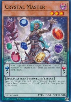 Maestro dei Cristalli - Structure Deck: Legend of the Crystal Beasts (Common) [SDCB-009]