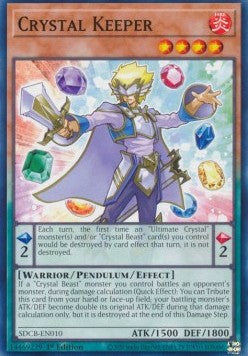 Detentore dei Cristalli - Structure Deck: Legend of the Crystal Beasts (Common) [SDCB-010]