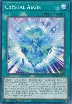 Egida Cristallo - Structure Deck: Legend of the Crystal Beasts (Common) [SDCB-017]