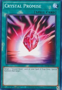 Promessa Cristallo - Structure Deck: Legend of the Crystal Beasts (Common) [SDCB-023]