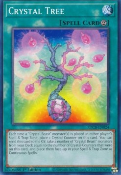 Albero di Cristallo - Structure Deck: Legend of the Crystal Beasts (Common) [SDCB-024]
