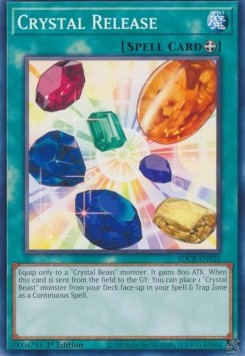 Rilascio di Cristallo - Structure Deck: Legend of the Crystal Beasts (Common) [SDCB-025]