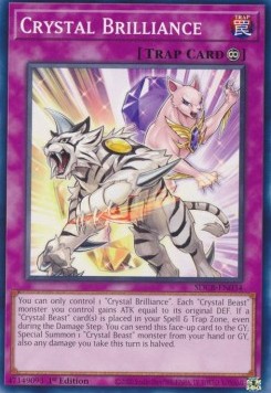 Brillantezza Cristallo - Structure Deck: Legend of the Crystal Beasts (Common) [SDCB-034]
