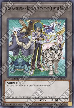 Jesse Anderson - Bonder with the Crystal Beasts - Structure Deck: Legend of the Crystal Beasts (Token) [SDCB-047]