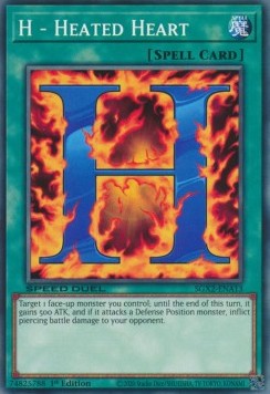 H - Ho il Cuore in Fiamme - Speed Duel GX: Esami Paradox (Common) [SGX2-A13]